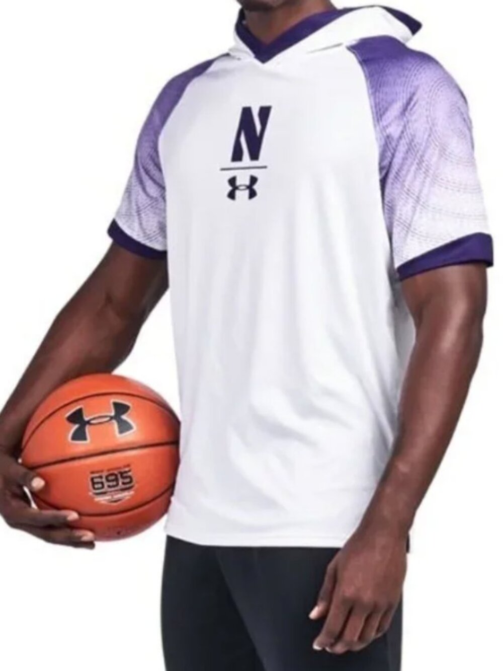 Northwestern Wildcats Basketball (2019)  hoodie shooter shirt warmup